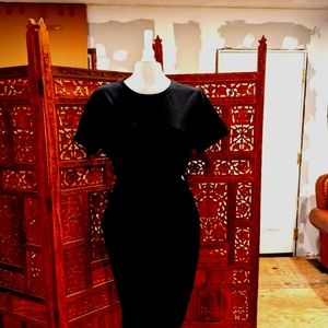 Forever 21+ black cutout dress